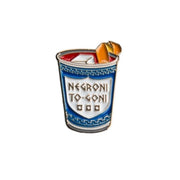 Negroni To Goni Cocktail Pin