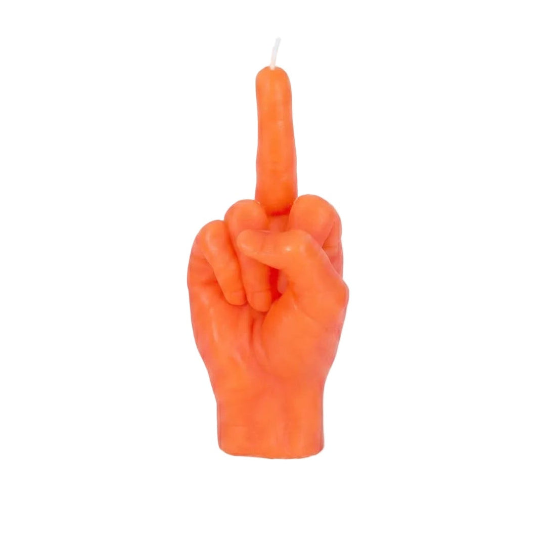 Mini F You Hand Candle