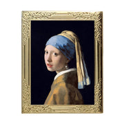 Girl With A Pear Earring Art Pin