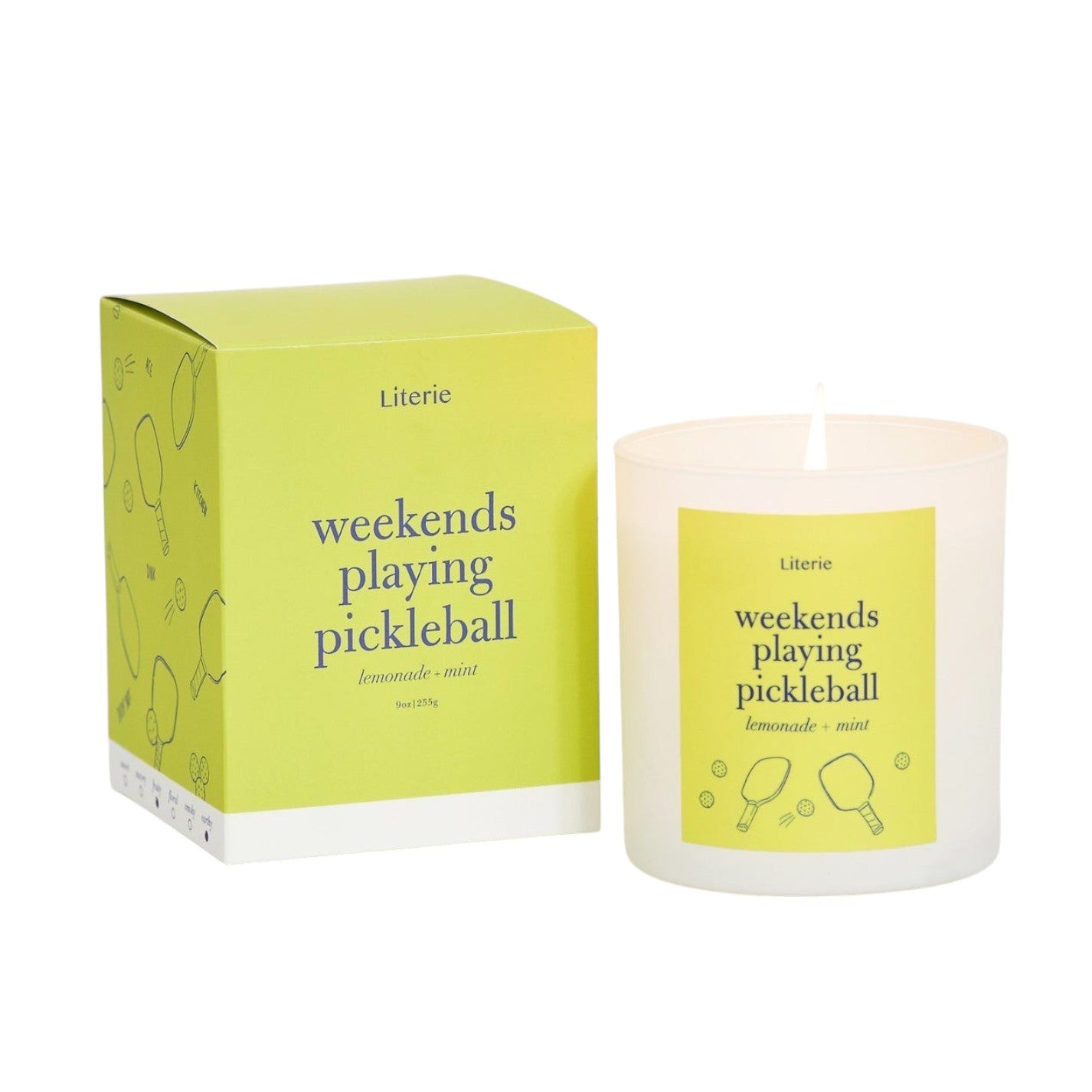 Pickleball Candle