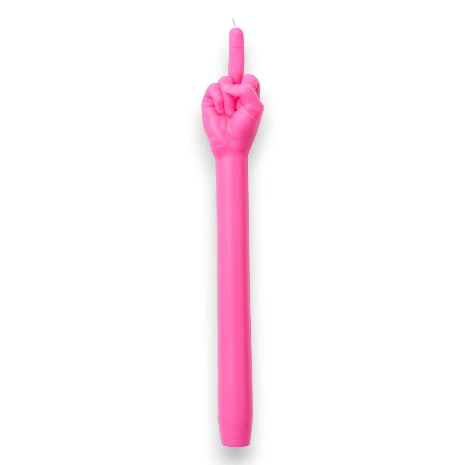 F You Pink Taper Candle