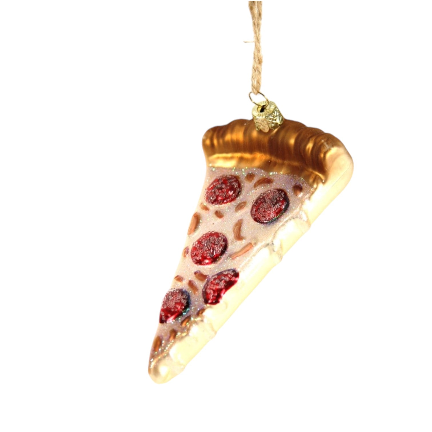 Pepperoni Pizza Ornament