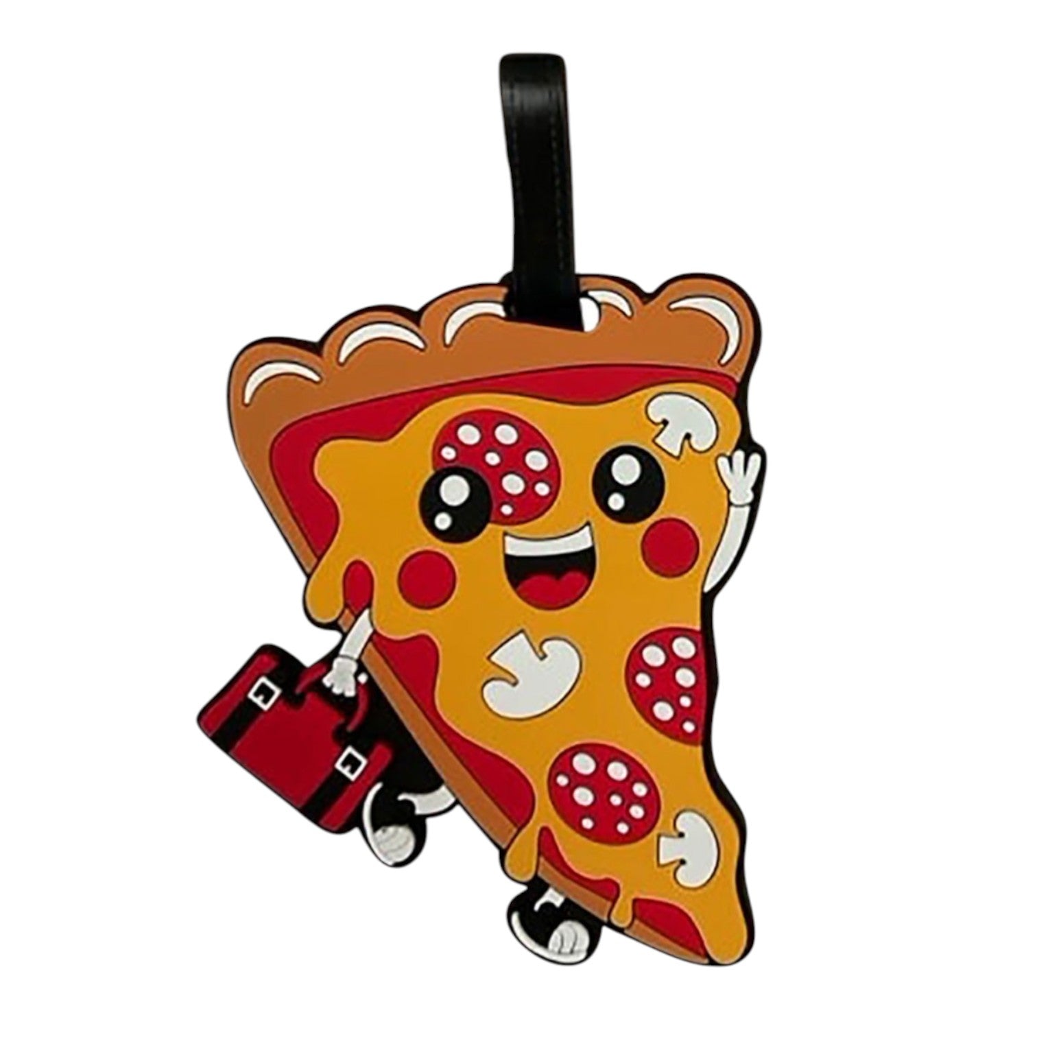 Pizza Luggage Tag