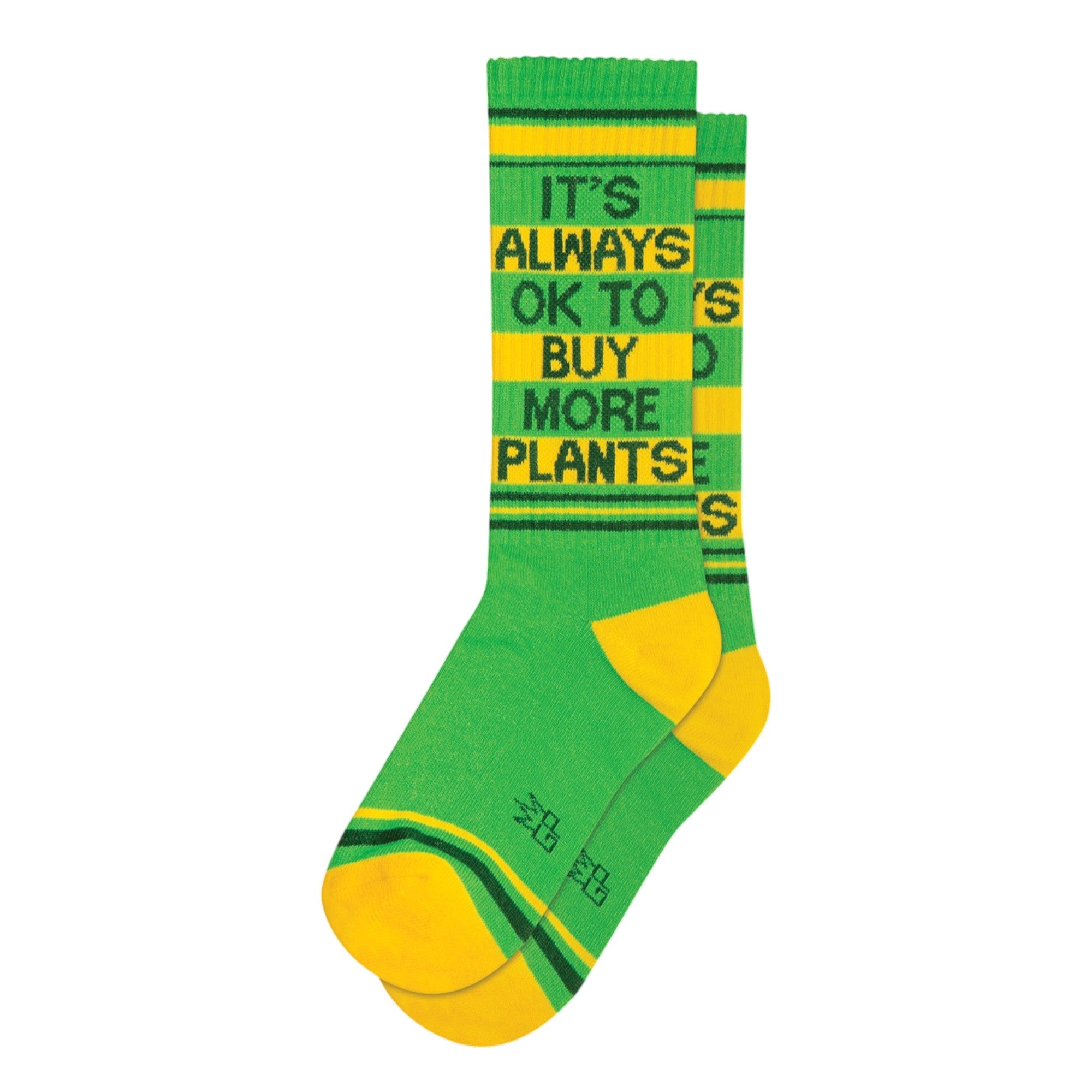It's Always Okay To Buy More Plants Socks