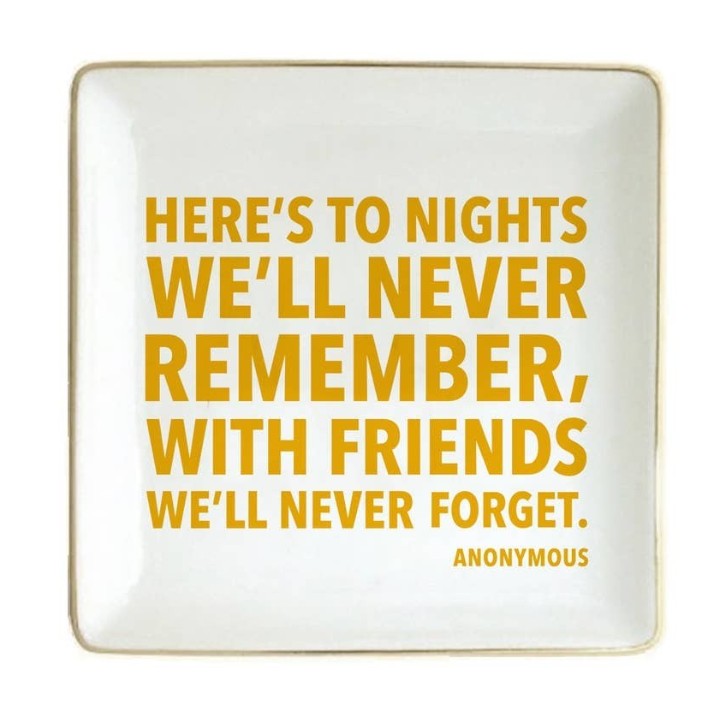 To Nights We'll Never Remember Trinket Tray