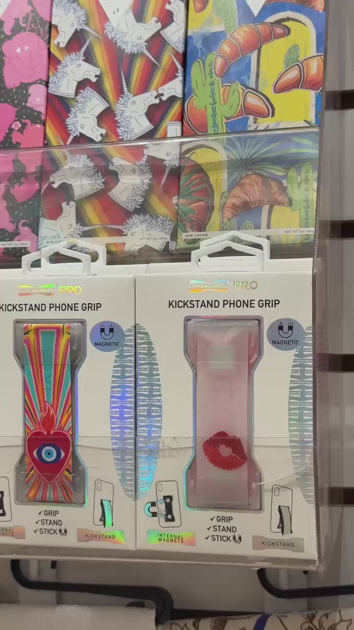 Load video: Kickstand Phone Grip