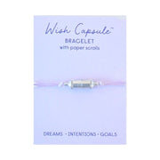 Wish Capsule Purple Bracelet