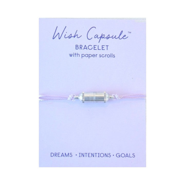 Wish Capsule Purple Bracelet