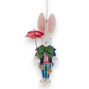 White Rabbit Ornament