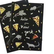 Pizza Rat NY Postcard
