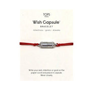 Wish Capsule Red & Silver Bracelet