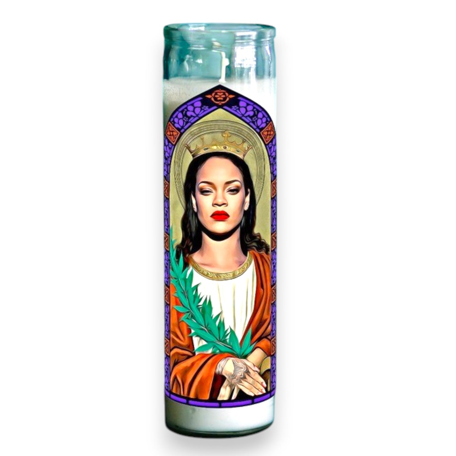 Rihanna Prayer Candle