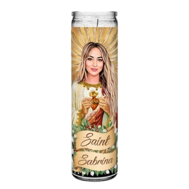 Sabrina Carpenter Prayer Candle