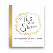 That's What She Said Book