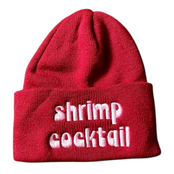Shrimp Cocktail Beanie