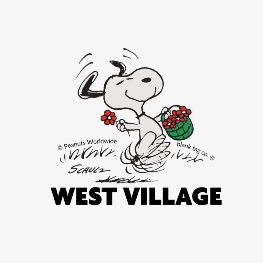 Snoopy West Village Sticker