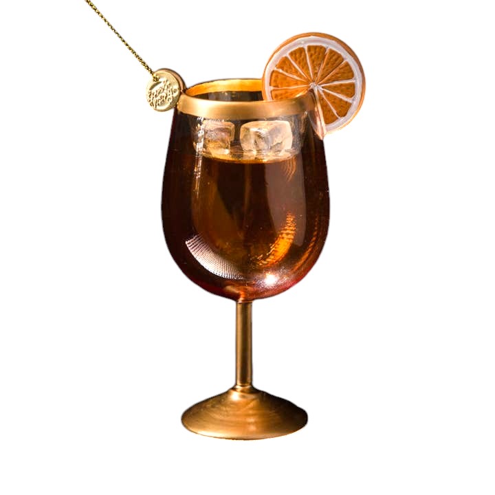 Aperol Spritz Ornament