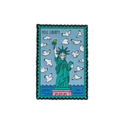 Statue Of Liberty Stamp Pin
