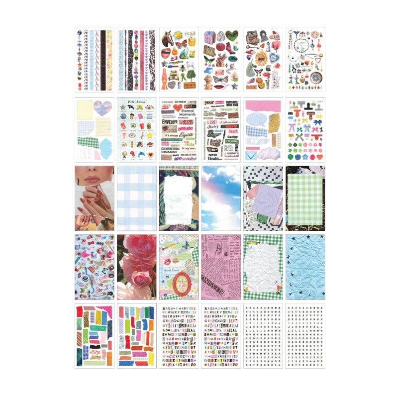 Junk Journal Sticker Book