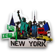 New York Skyline Sticker