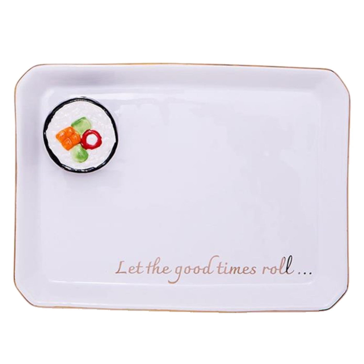 Let The Good Times Roll Sushi Tray