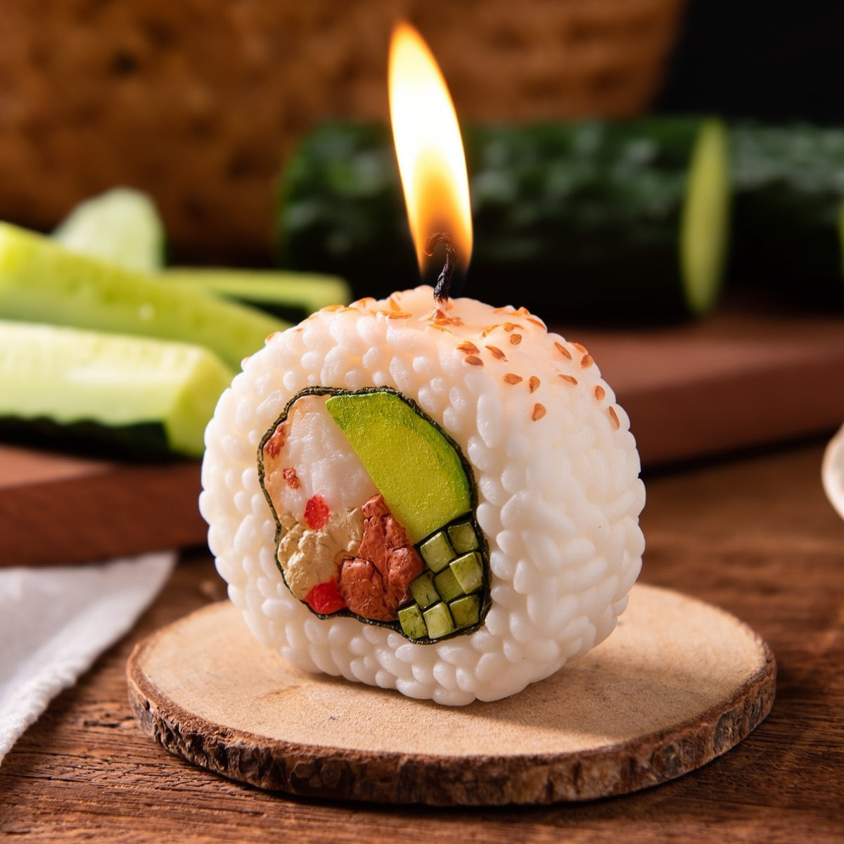 California Sushi Roll Candle