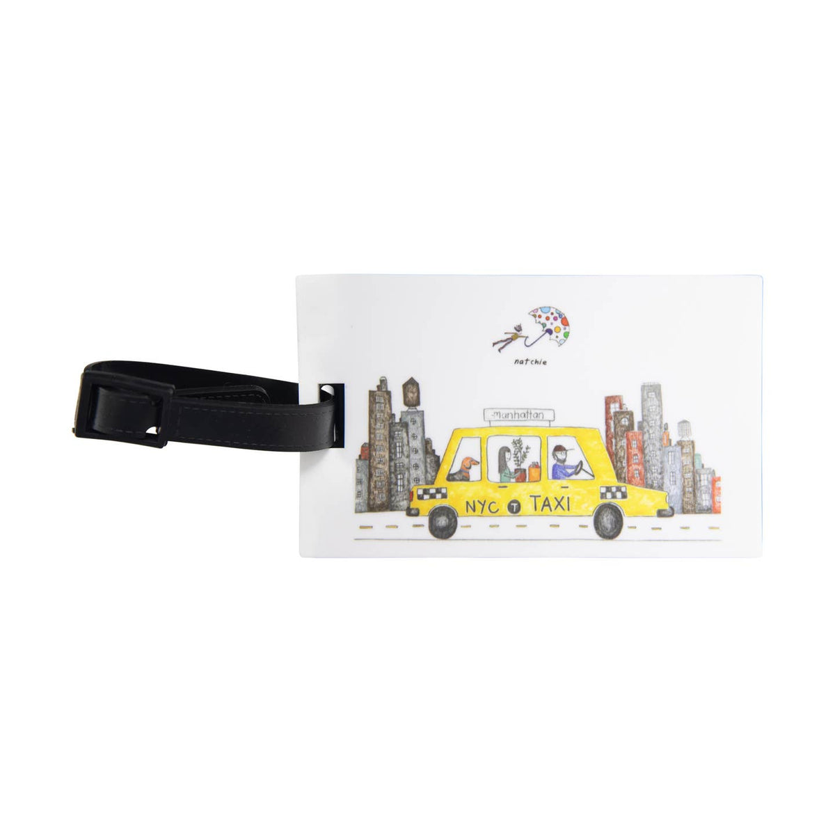 Uptown Taxi Luggage Tag