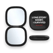 Long Story Short LED Compact Mirror