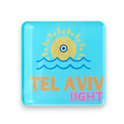 Tel Aviv Lucite Coaster