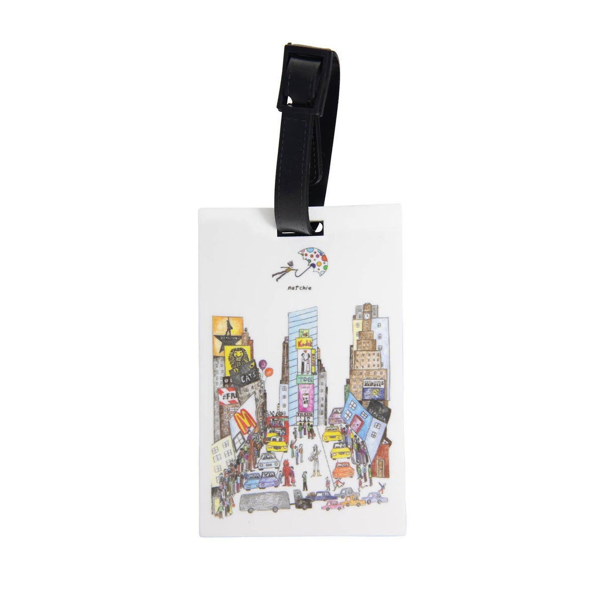 Times Square Luggage Tag