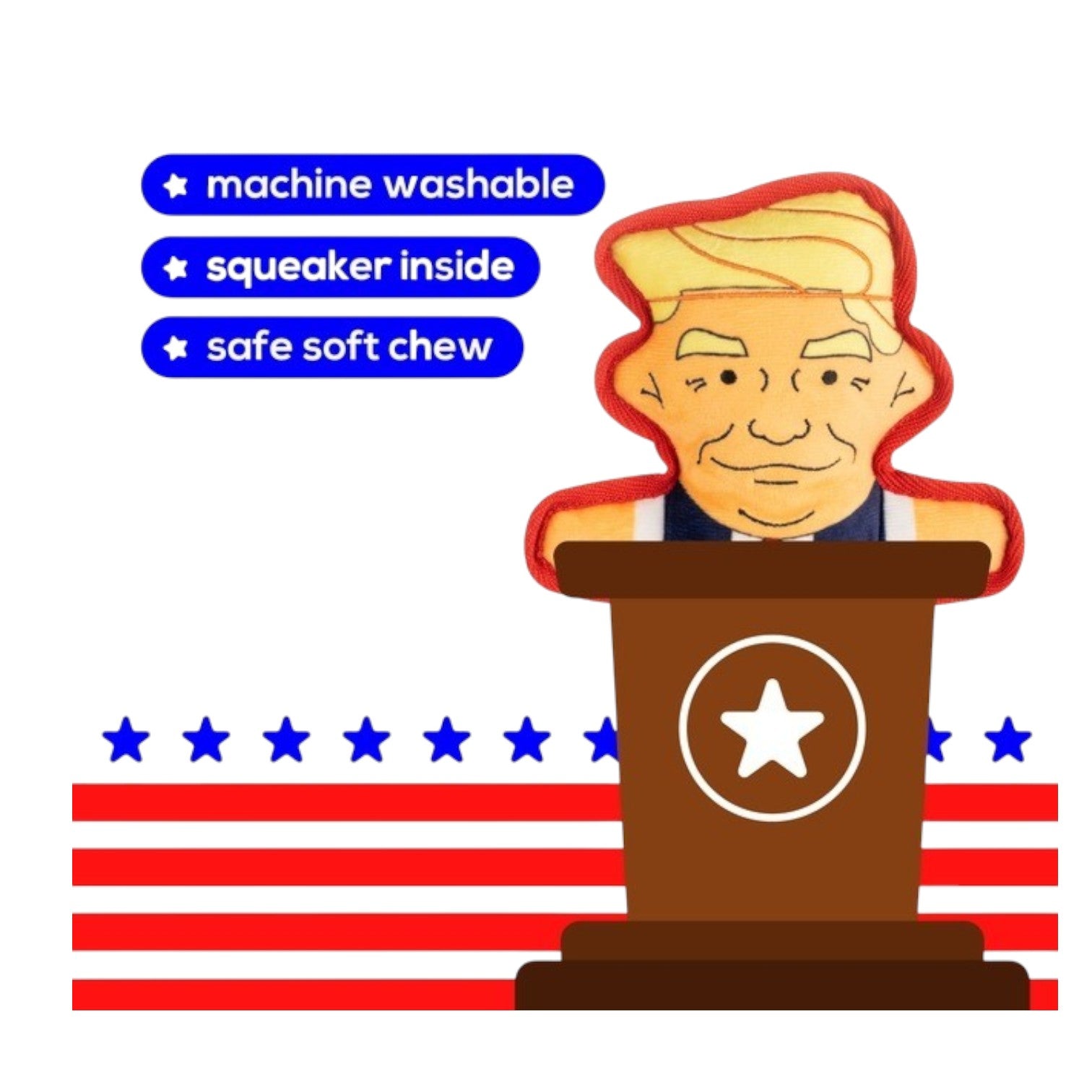 Trump Dog Toy
