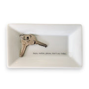 Don't Cry Trinket Tray