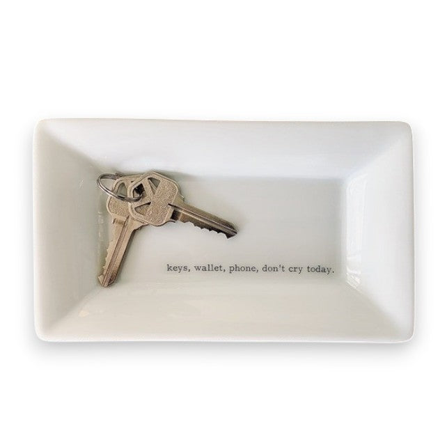 Don't Cry Trinket Tray