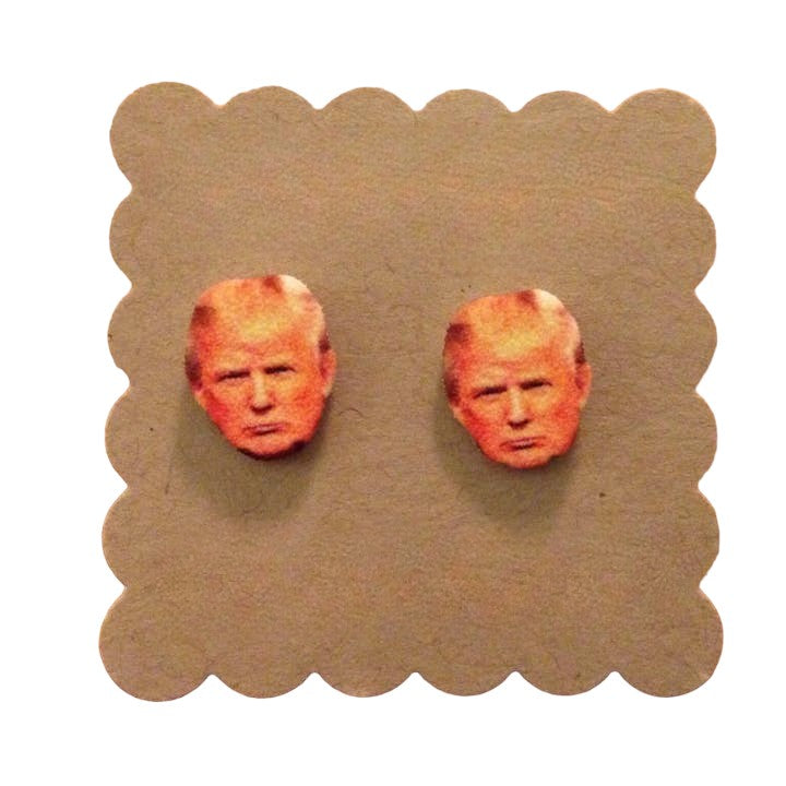 Trump Stud Earrings