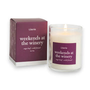 Weekend At The Winery Mini Candle