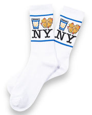 Coffee Bacon Egg NY Socks