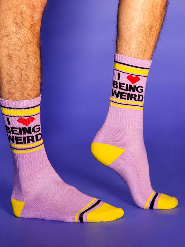 I Love Being Weird Socks