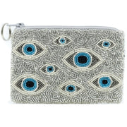 Eyes Silver Coin Purse