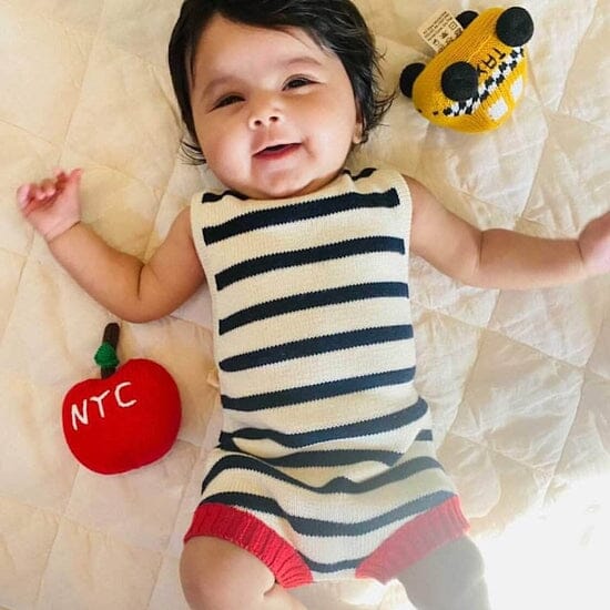 Big Apple Baby Rattle Toy