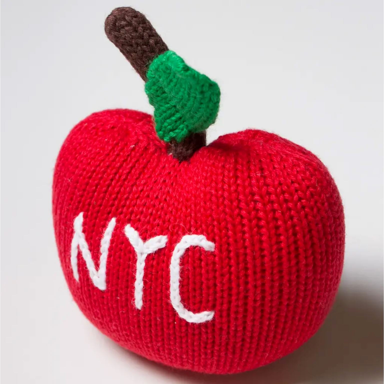 Big Apple Baby Rattle Toy