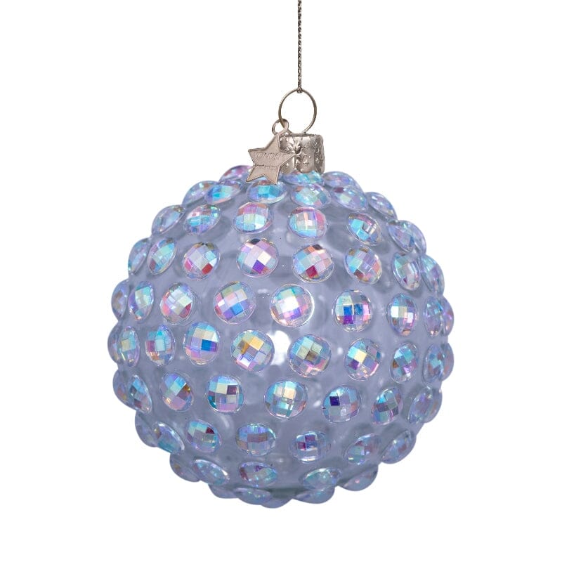 Bouble Transparent With Dimond Ornament