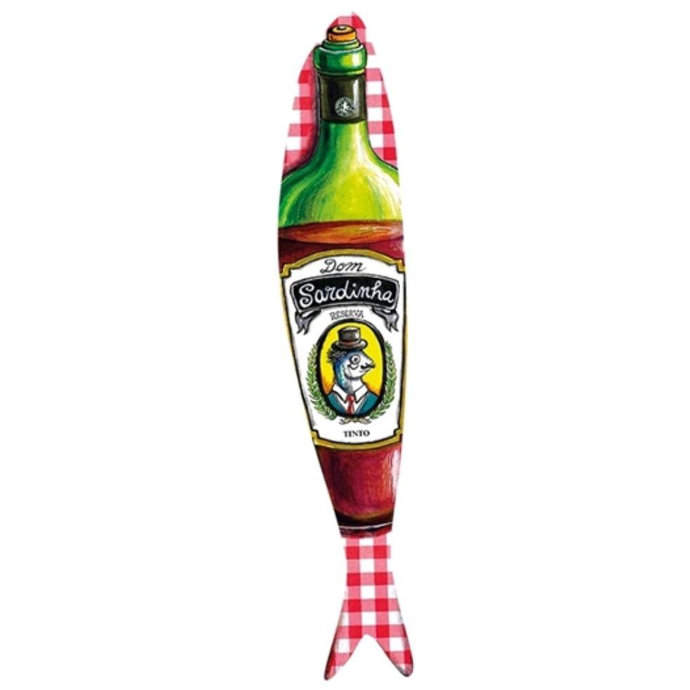 Ceramic Bordallo Pinheiro Sardine - Red Drink Wall Art - Boyar Gifts NYC