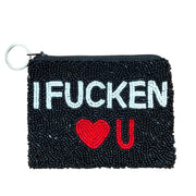 I F#cken Love You Coin Purse