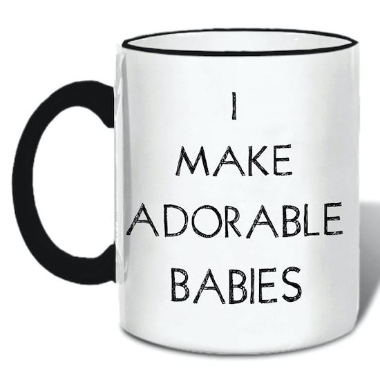 I Make Adorable Babies Mug - Boyar Gifts NYC