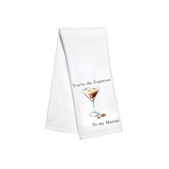 Espresso Martini Kitchen Towel