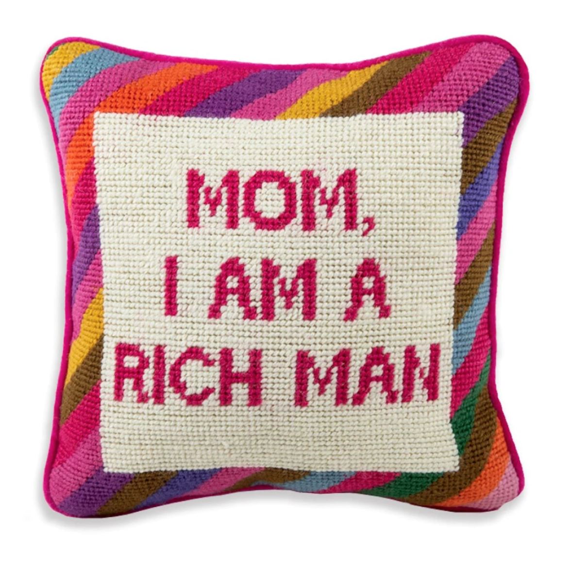 Mom I'm A Rich Man Pillow