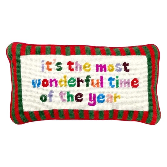 Most Wonderful Time Pillow