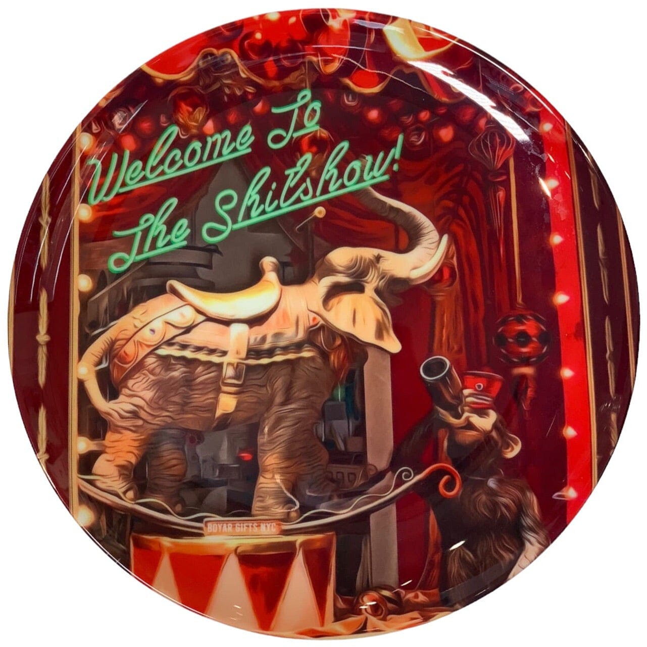 Welcome To The Shitshow Boyar Plate