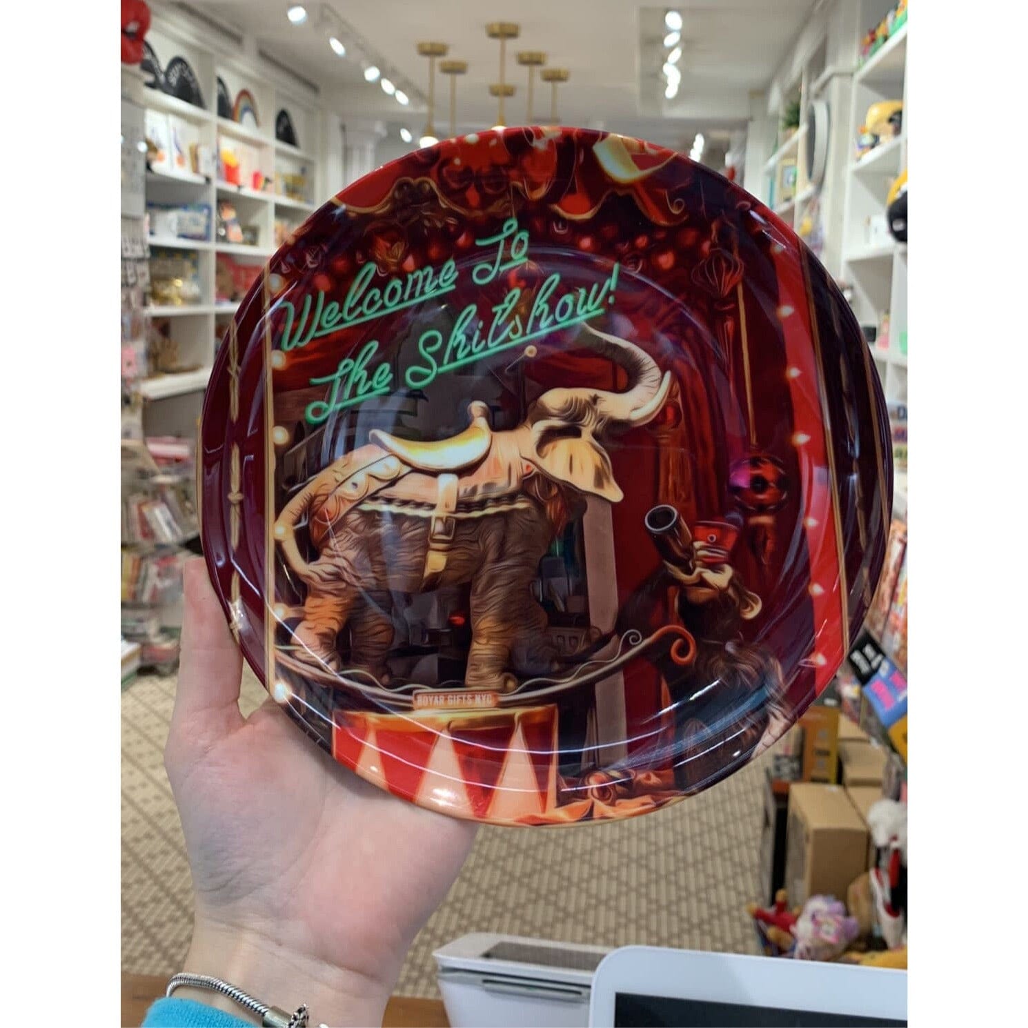 Welcome To The Shitshow Boyar Plate