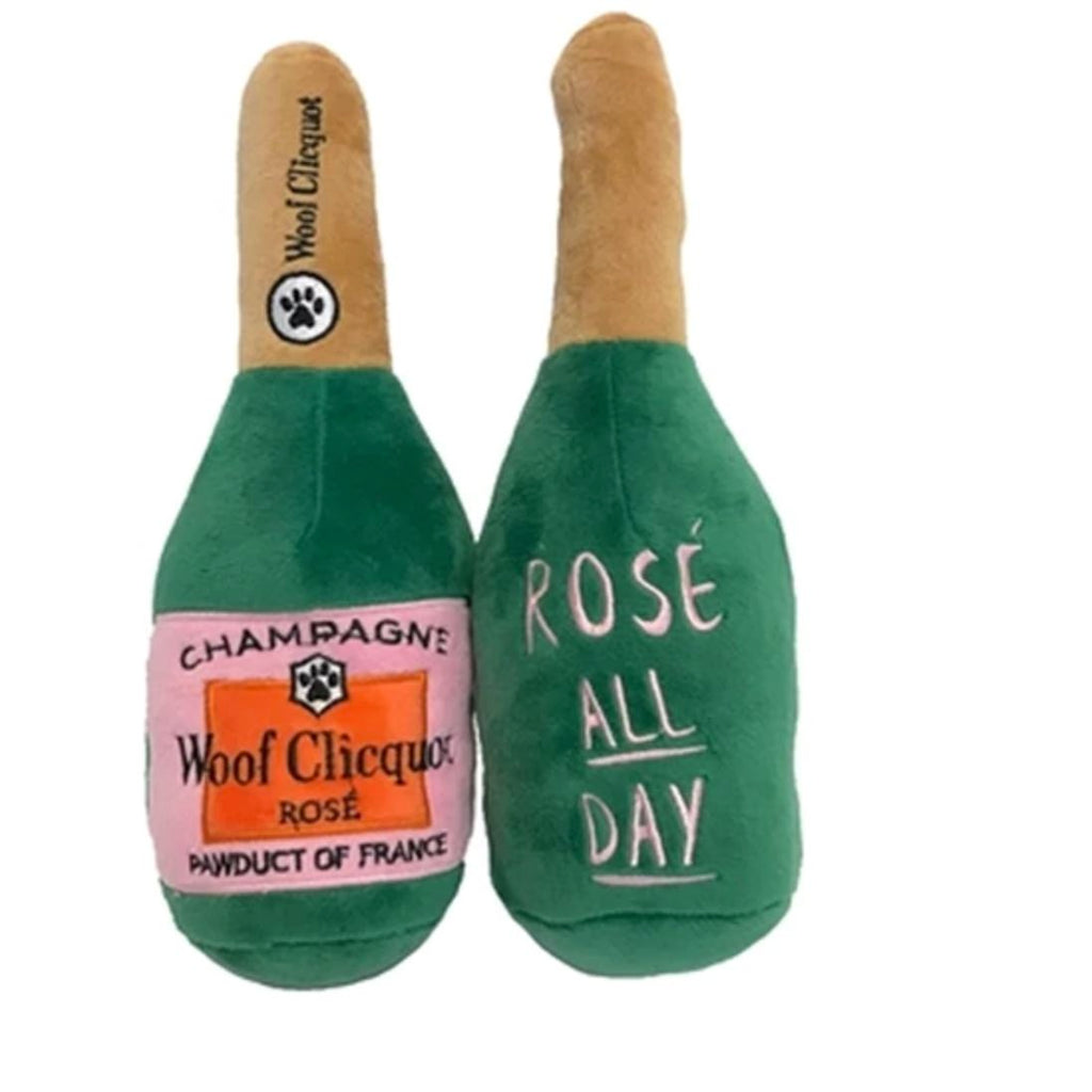 Woof Clicquot Rose Champagne Bottle Large - Boyar Gifts NYC